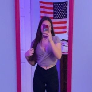 Croptop- Garage **WORN ONCE**